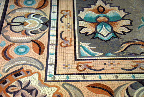 Mosaic floor, Emirates Palace Hotel, Abu Dhabi