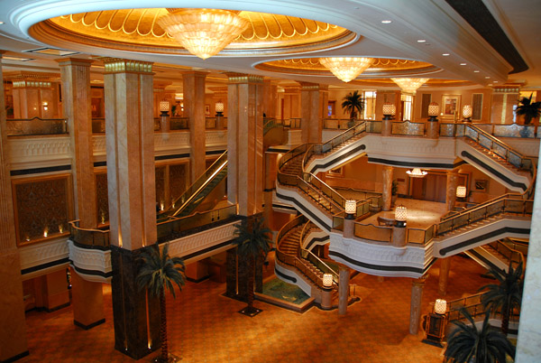Grand Staircase, Emirates Palace Hotel, Abu Dhabi