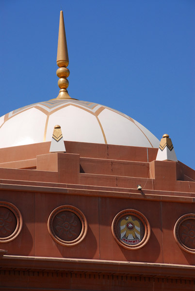 Dome of the monumental gateway, Emirates Palace