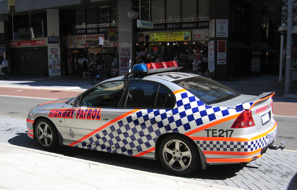 Australian highway patrol, Perth