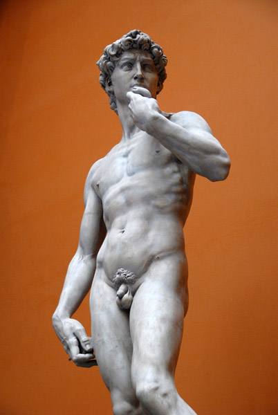 Michelangelo's David, 1501-1504 (cast)