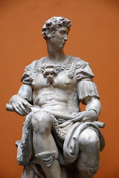 Giuliano de' Medici by Michelangelo, 1526-34 (cast)