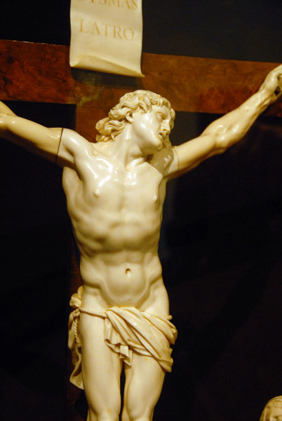Crucifixion, 1664, by Pierre Simon Jaillet (ivory)