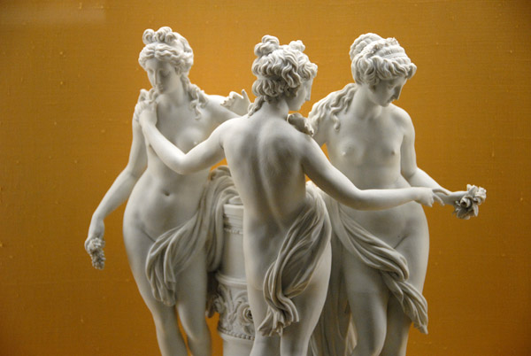 The Three Graces, ca 1790, by Christian Gotfried Juchtzer