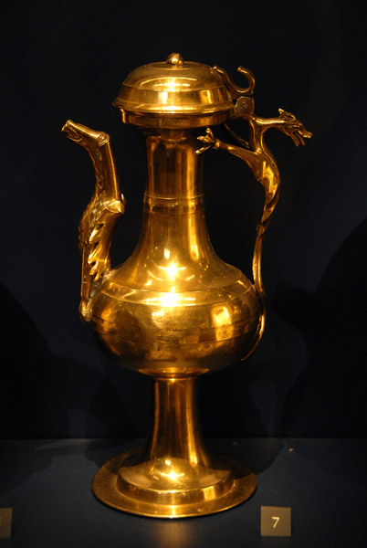 Brass Ewer, German or Dutch, late 15th C.