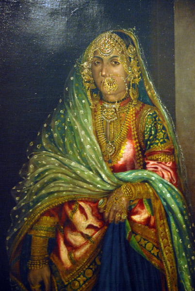 Native Lady of Umritsur (Amritsar) ca 1880