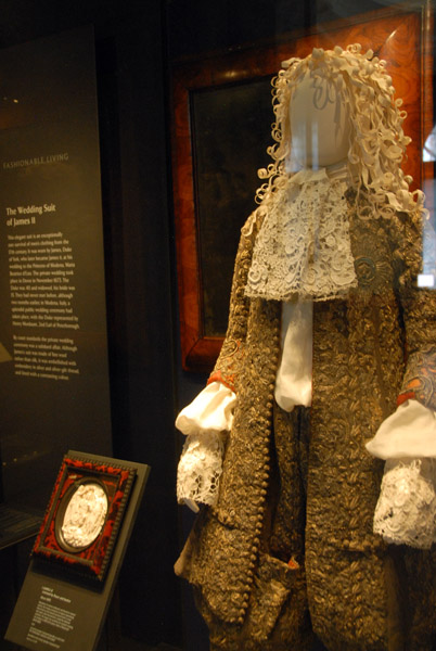 Wedding suit of King James II, 1673