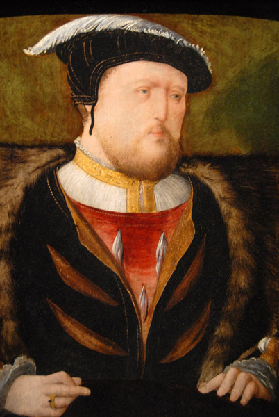 Official Royal Portrait of King Henry VIII ca 1535