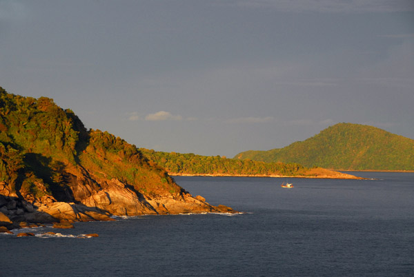 Southern end of Phuket and part of Ko Bon