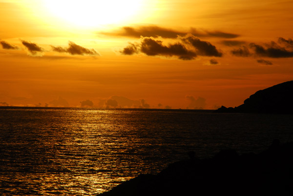 Sunset, Laem Mum Nok from Promthem wind station, Phuket