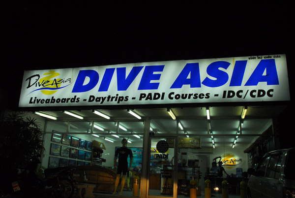 Dive Asia, Kata Beach, Phuket