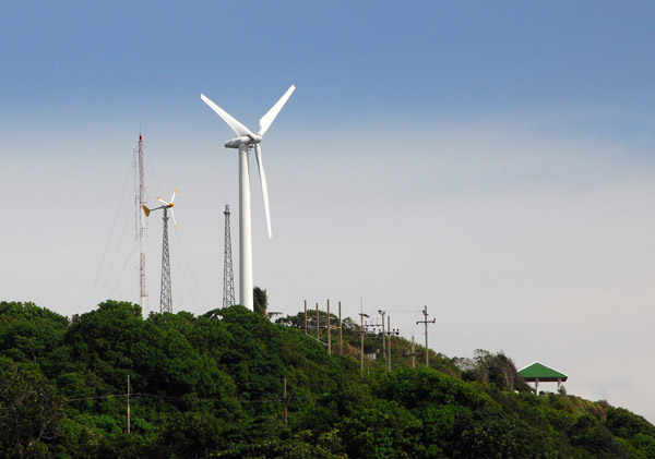 Wind turbines, Promthep Alternative Energy Station, Phuket