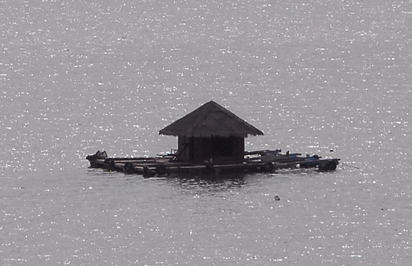 Floating hut, Chalong Bay, Phuket