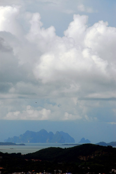 Phangnga Bay, rainy season