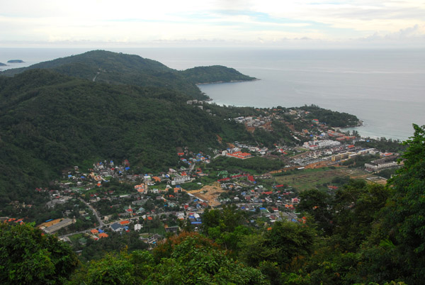 Kata on the SW coast of Phuket seen from the Big Buddha