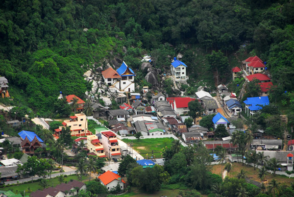 Inland part of Kata from the Big Buddha, Phuket