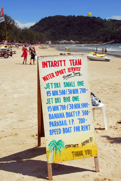 Intaritt Team Water Sport Service, Patong