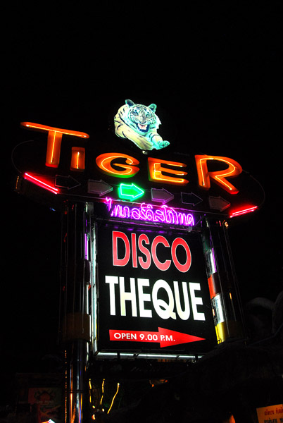 Patong Beach nightlife - Tiger Disco