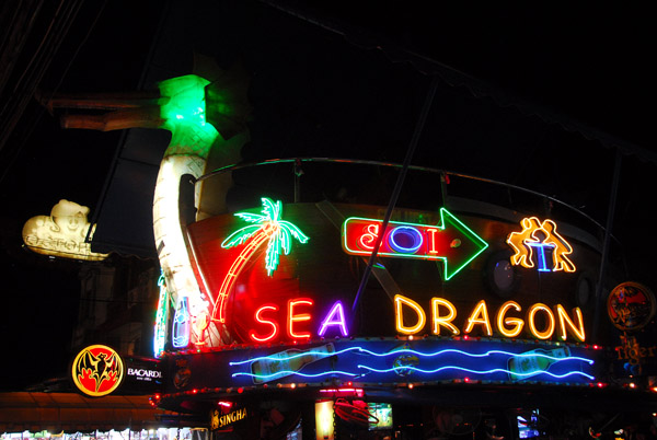 Patong Beach nightlife - Soi Sea Dragon