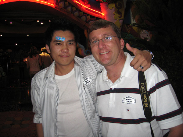Me with Jeng, Phuket FantaSea