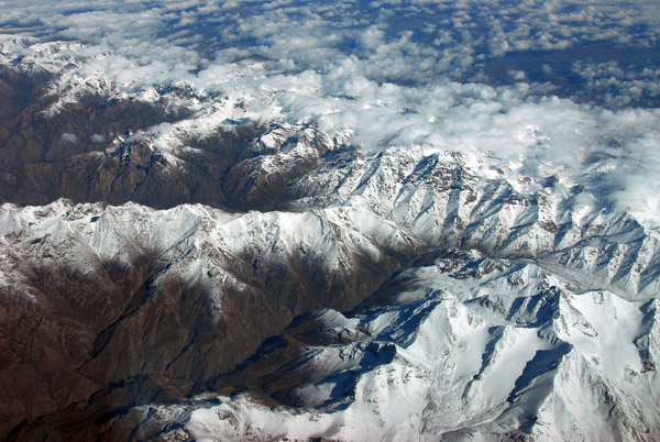 Tien Shan Mountains, Xinjiang Province, China (42N/84E)