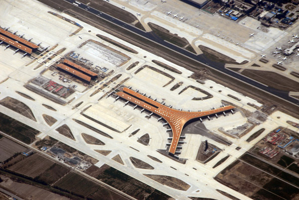 The new terminal at Beijing Capital Airport (PEK/ZBAA)