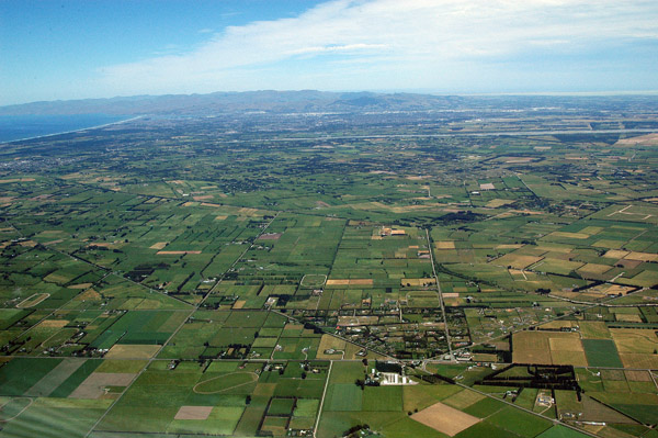 Fernside, Canterbury Plain, South Island, New Zealand
