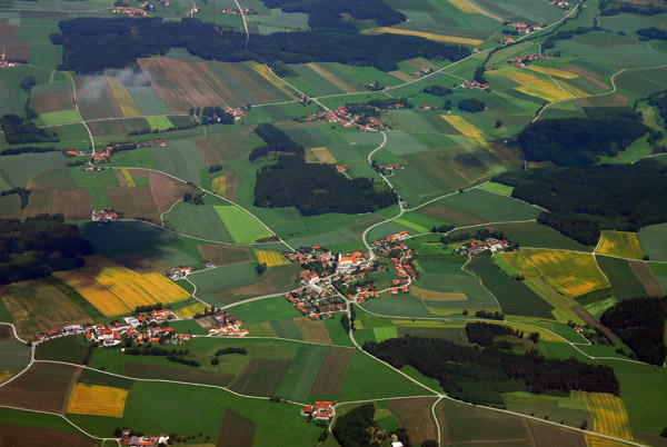 Villages of Lohkirchen, Rottenberg, Lukasoed, Brodfurth - Bavaria, Germany