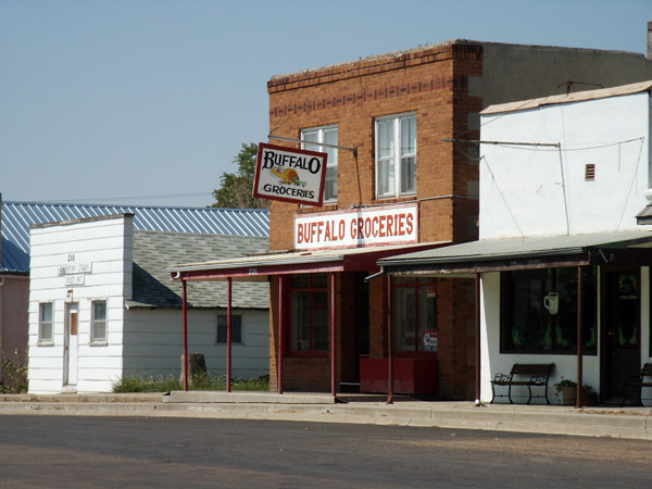 Main Street (US85) Buffalo, Harding County, South Dakota