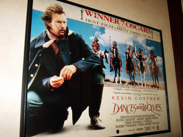 Movie poster for Dances with Wolves, Deadwood