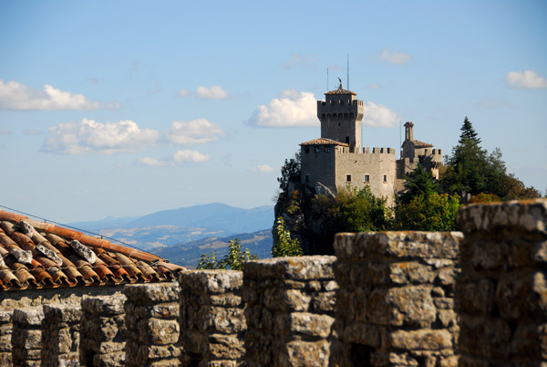 La Cesta (Second Tower) from Castello della Guaita, San Marino