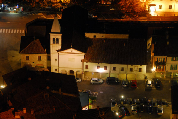 Piazza Grande, Borgo Maggiore, San Marino, night
