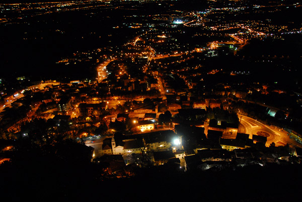 Borgo Maggiore, from the top of the funicular, San Marino