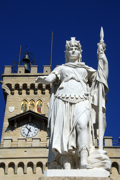 Libertà, Palazzo Pubblica, San Marino