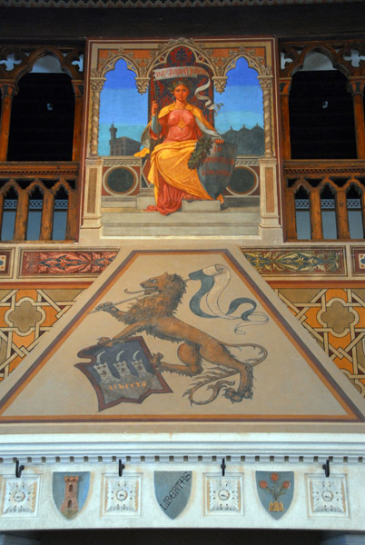 Repubblica with the public gallery, Palazzo Pubblico