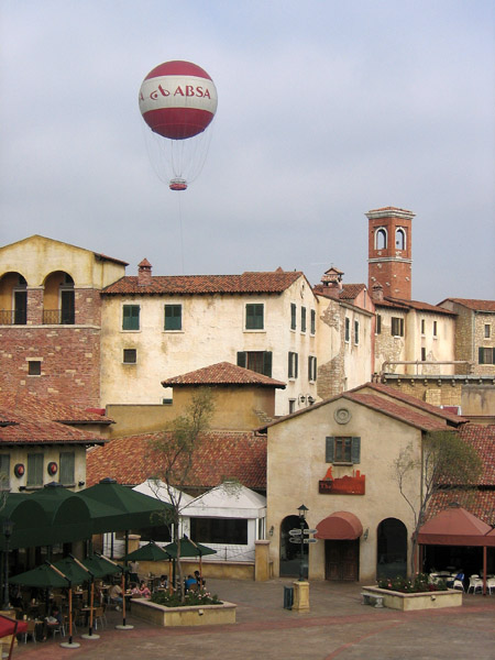Tethered baloon, Montecasino