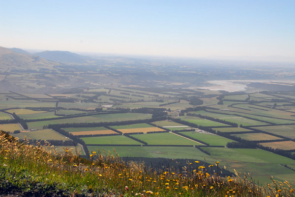 Canterbury Plain from Mount Hutt