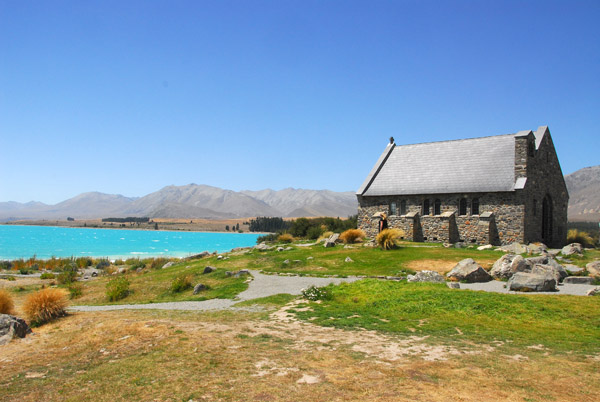 The Church of the Good Shepherd was the first chuch built in the Mackenzie Basin