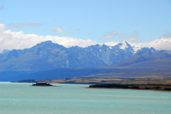 Eastern side of the Southern Alps, Lake Pukaki