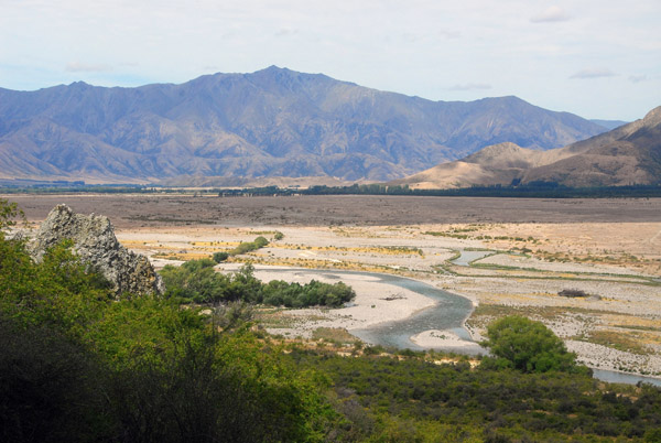 View from the Clay Cliffs, Omarama