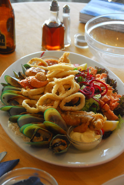 Seafood platter at The Reef, Wanaka