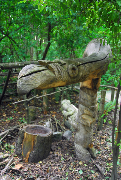 Maori camp, Kiwi & Birdlife Park