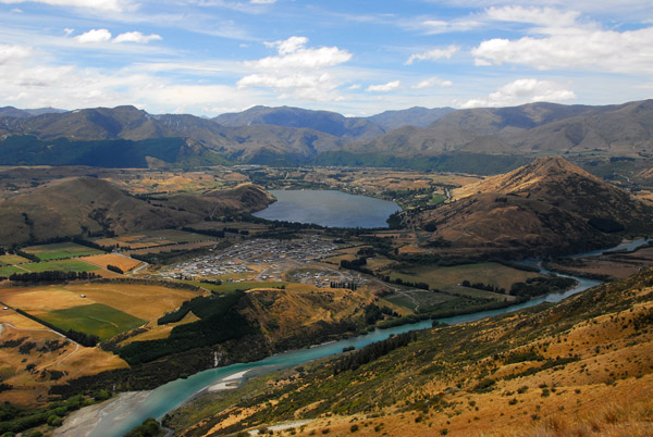 Kawarau River, Queenstown, from the Remarkables