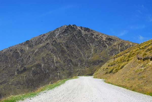 Driving up the Remarkables