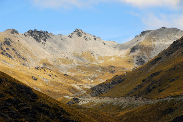 Ski basin off-season, The Remarkables