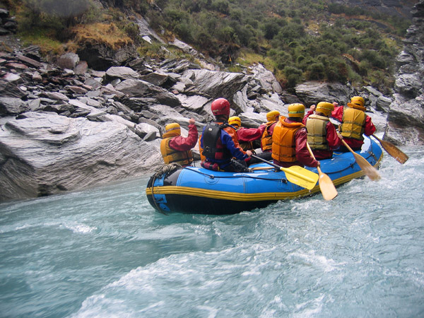 Shotover River Rafting