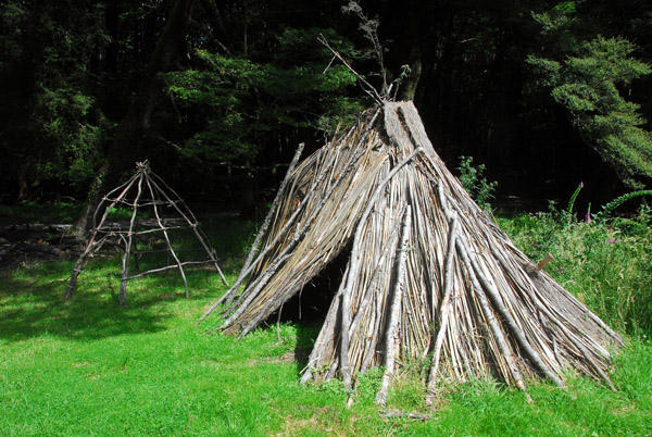 Maori camp, Dart River