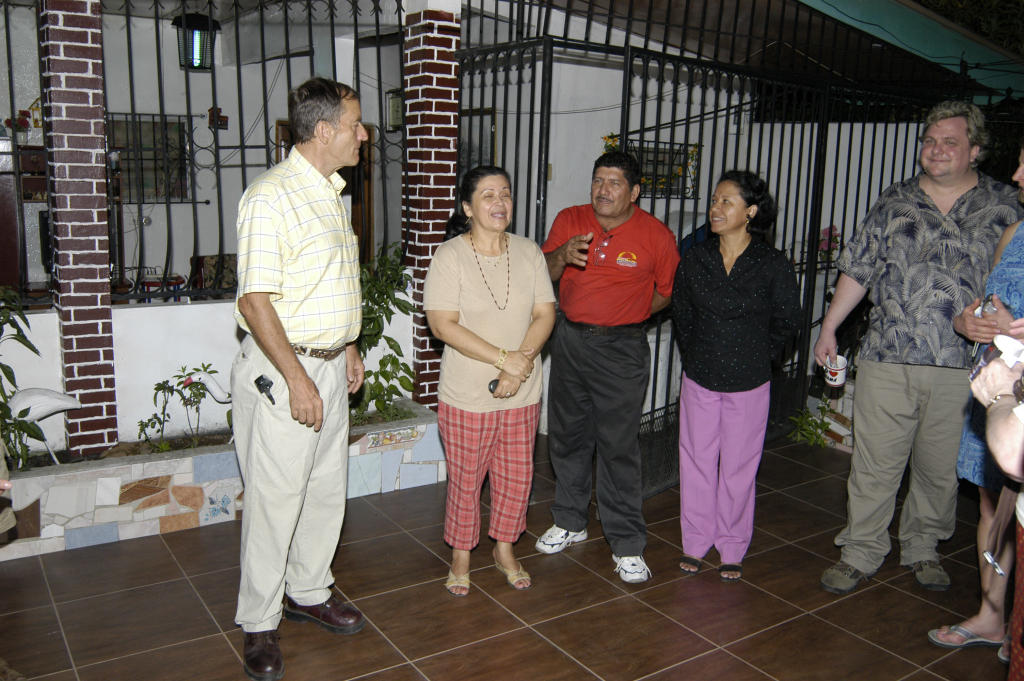 Tom with Camargo family