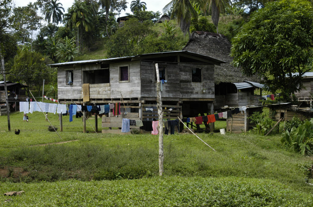 Typical hut