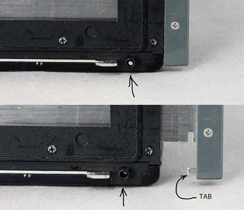 Dark Slide Interlock